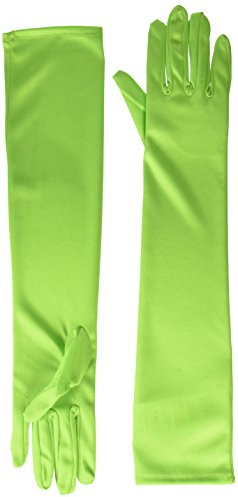 Long Nylon Gloves (Green) Adult Accessory by Forum Novelties