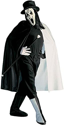 Widmann 39871, Halloweenkostüm für Erwachsene Rock Ghost - Rockgespenst, Kostümset incl. Maske, in Größe S (Uni-Damen und Herren)
