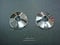 TALON x 2 Chrome 15mm Pipe Cover/Collar/Rad ring