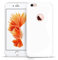 Conie SC1274 S Line Case Kompatibel mit iPhone 4 / 4S, TPU Smartphone Hülle Transparent Matt rutschfeste Oberfläche für iPhone 4s Rückseite Design Weiss