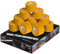 ALPIDEX 12 Rollen Sport Tape Set 3,8 cm x 10 m Gelenk Tapeverband Viele Farben Reißbares Unelastisches Sporttape Hautfreundlich Handball Fußball Volleyball, Farbe:gelb