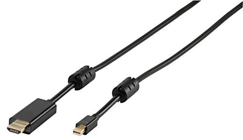 Vivanco CC M 18 MDH HDMI-Kabel (Mini DisplayPort 1,8 m) schwarz
