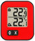 TFA Dostmann Moxx Digitales Innen-Außen-Thermometer, Anzeige der Innen- und Außentemperatur, Höchst- und Tiefwerte, auch geeignet für Gefriergeräte/Aquarien,L 57 x B 13 (33) x H 69 mm