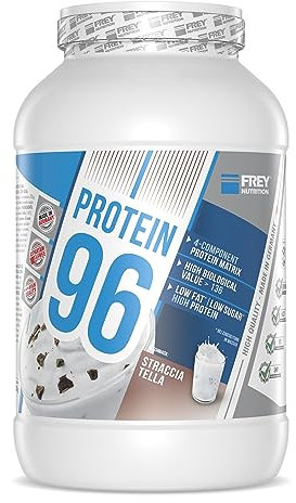 Frey Nutrition Protein 96 Straciatella, 1er Pack (1 x 2.3 kg)