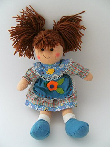 Sunny Toys Kuschelpuppe 30cm Stoffpuppe Puppe Puppen Schmusepuppe Schlenkerpuppe neu