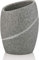Kela 20256 Zahnbürstenhalter Talus aus Poly in Grau, Plastik, 8 x 8 x 11 cm