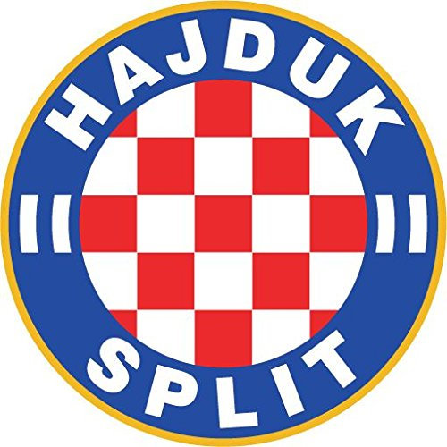 HNK Hajduk Split FC Croatia Soccer Football Hochwertigen Auto-Autoaufkleber 12 x 12 cm