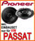 VW Passat 3B & 3BG - Lautsprecher - Pioneer TS-G1732i - 16cm Einbauset