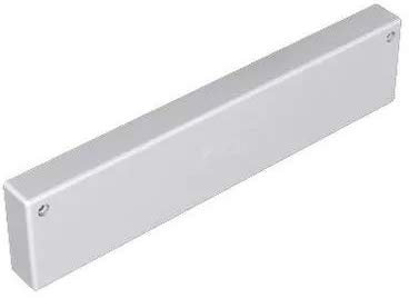Unex 66113 U23 X Deckel Ende, grau, 60 mm Höhe x Breite 100 mm, Paket von 4