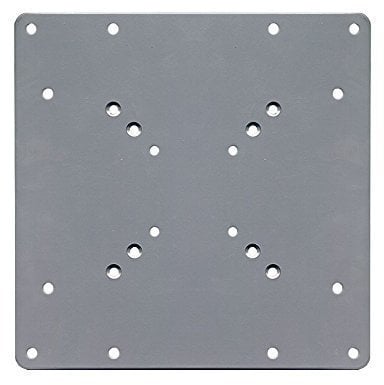 electrosmart 200 x 200 VESA Silver Mount Adaptor Plate - Convert TV Wall Bracket 50/75 / 100 mm