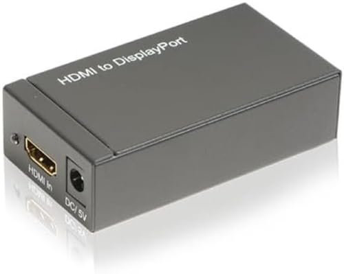 HDSupply DA120 - HDMI/DisplayPort Konverter (HDMI Buchse konvertiert auf DisplayPort Buchse) - schwarz