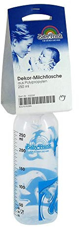 MILCHFLASCHE 250 ml Polypropylen Dekor sortiert 1 St