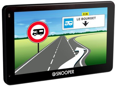 Snooper CC 2200 GPS Eléments Dédiés à la Navigation Embarquée Europe Fixe, 16:9