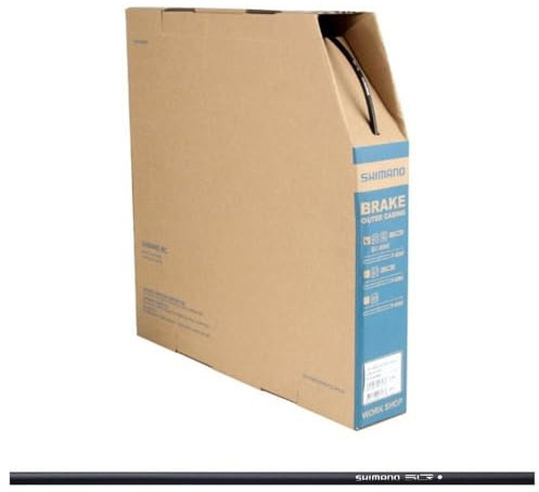 Shimano BC-9000 brake cable outer casing for road bikes, 5 mm x 40 m, black