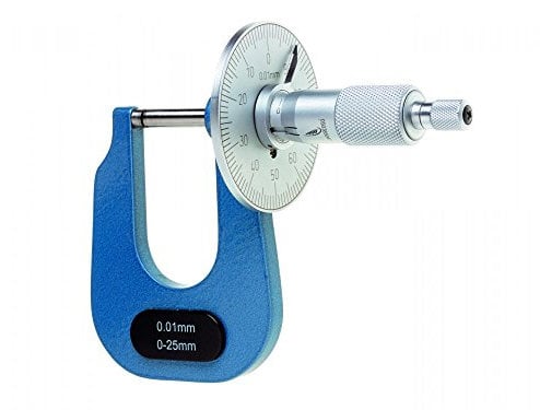 Helios-Preisser Teilscheibenmessschraube Abl.0,01 mm 0-25 mm 50 mm 0822302