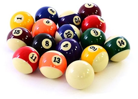 Nexos Satz Billardkugeln, Nummern- u. Queueball 57,2 mm