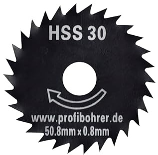 50mm Kreissägeblätter Kreissägeblatt für Holz (Mini Handkreissäge) 50x11mm Z=30