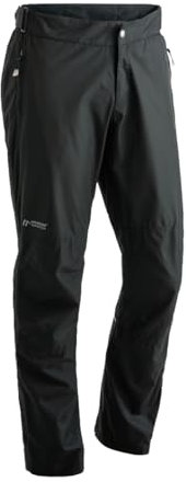 Maier Sports Raindrop M, Herren Wanderhose, Wasserabweisende Outdoorhose für Trekking und Hiking, PFC-frei, mTEX Wetterschutz und Silverplus Netzfutter, Schwarz, 54 (W38/L32)