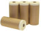 563 ALFA - Papier ruban de masquage, 4 pièces, 300 mm x 25 m, en crêpe imprégné avec papier de protection dépliant de 35g/m²