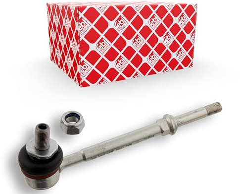 febi bilstein 28591 Verbindungsstange mit Sicherungsmuttern, 1 Stück | Kompatibel mit: TOYOTA 4 RUNNER III, LAND CRUISER 90