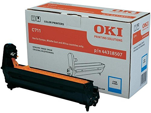 OKI 44318507 C711 Trommelkartusche cyan 20.000 Seiten