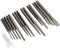 Neilsen CT0703-16pc Punch & Chisel Set with Chisels, Punches and Gauge – Ideal for Cutting, Marking, Pin Removal and Alignment Tasks