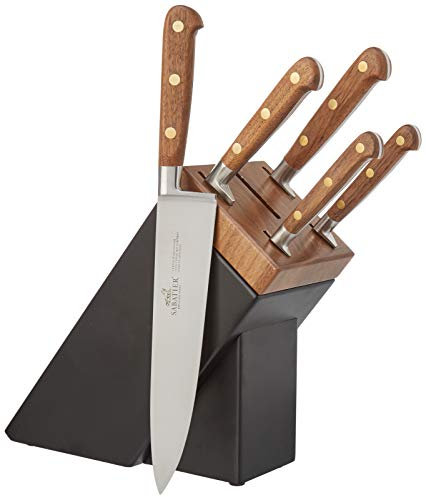 Lion Sabatier 664284 Messerblock, 5 Messer Périgord Sarlat