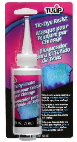 Tulip Tie-Dye Color Resist, Fabric Dye Blocker Technique for Designs and Patterns Dye, 2 fl oz