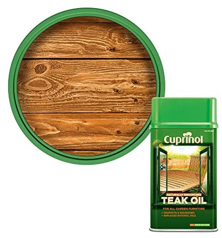 Cuprinol Garden Furniture Teak Oil - Clear - 1L