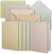 NEUSER PAPIER 50 Perlmutt Kartenset inklusive Briefumschläge - Blanko Kartenset mit Geschenkschachtel - DIN A6 Einladungskarten aus 5 verschiedenen Pastellfarben - 10.5 x 14.8 cm