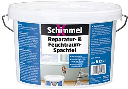 SchimmelX Reparatur- & Feuchtraum-Spachtelmasse, Größen:5 kg