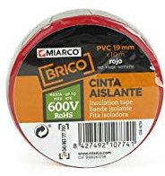 Miarco Doppelseitiges rote Isolierband 19 mm x 20 m Ranger