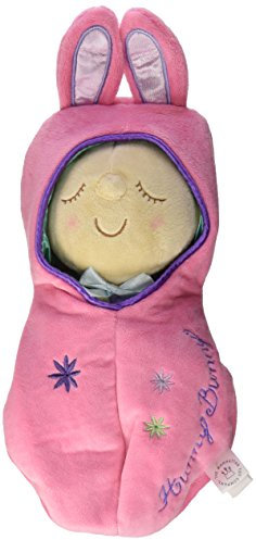 Manhattan Toy Snuggle Pod Hunny Bunny - Muñeca con Saco de Dormir para bebés de 6 Meses y más