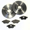 Bremsscheiben Ø 280 mm/Bremsen + Bremsbeläge für vorne/für die Vorderachse