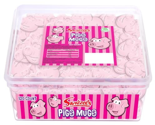 Swizzels Pig's Mugs Fun Gums - 120 Pack