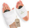 MASSAGE-EXPERT Hot Stone Fußband/Handband mit Klettverschluss [1 Paar], Reine Baumwolle (Frottee-Qualität)
