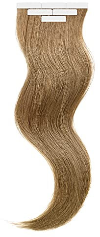 Tape In Extensions 50 cm Virgin Echthaar 10er Set Naturblond