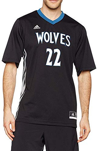 adidas Herren Basketballshirt T-Shirt Timberwolves, NBA Minnesota Timberw, 2XS, A69843