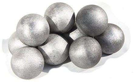 UHRIG 10x Eisen Vollkugel - massive Stahlkugeln mit je Ø 30mm - 10 Stück Eisenkugeln für z. B. Schmiedeeisen Zaun uvm.