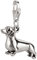 Charm Anhänger Hund Dackel 2 aus 925 Sterling Silber (21x13mm)