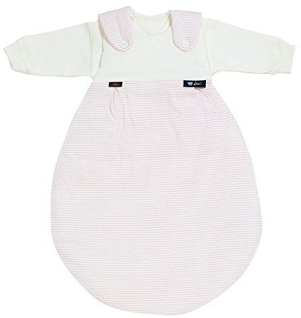 Alvi 441231112 Baby Mäxchen, 3 - teilig, Outlast Streifen, rosa