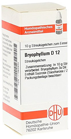 DHU Bryophyllum D12 Streukügelchen, 10 g Globuli
