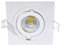 LED-Einbauleuchte Como von Eco Light, 500 lm, 6W, IP 20, weiß