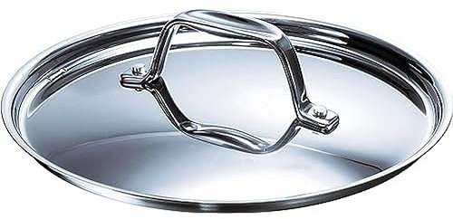Bekaline 12069244 Chef Couvercle en acier inoxydable 24 cm, Argent