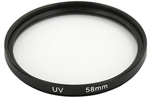 DIGIFLEX Nuevo Filtro 58 mm Protector de Objetivo UV Ultravioleta para Canon 18-55 mm EOS 500 D 1000D