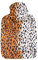 Hugo Frosch Wärmflasche Klassik 1,8 l mit Veloursbezug Leopard