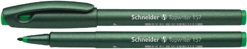 Schneider Schreibgeräte Faserschreiber Topwriter 157, 0,8 mm, grün