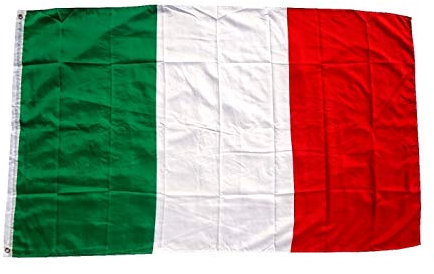 Max Fuchs Fahne, Italien, Polyester, Gr. 90 x 150 cm