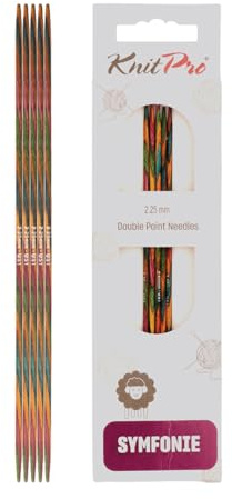 KnitPro Symfonie Double Pointed Needles 4 (10cm) | 2.25mm
