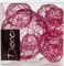 Drahtbälle Set 10-tlg. fuchsia (Klarsichtbox 1000 ml), Drahtkugeln fuchsia, Tischdeko, Deko für Hochzeit, Tischdekoration, Tischdeko fuchsia